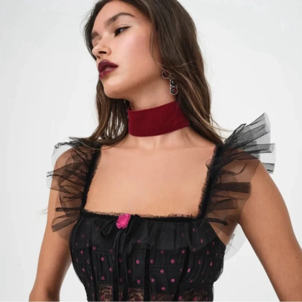 NWT For Love and Lemons Janelle maxi festival dress - Picture 2 of 4